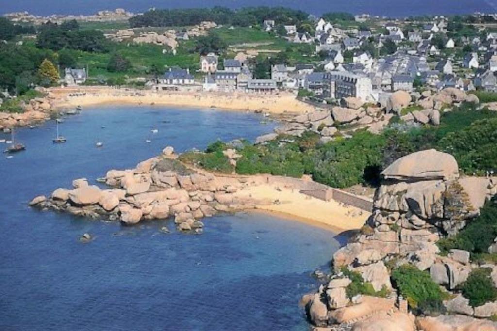 Studio Les Pieds Dans L'Eau Au Port De Ploumanac'H Perros-Guirec Luaran gambar